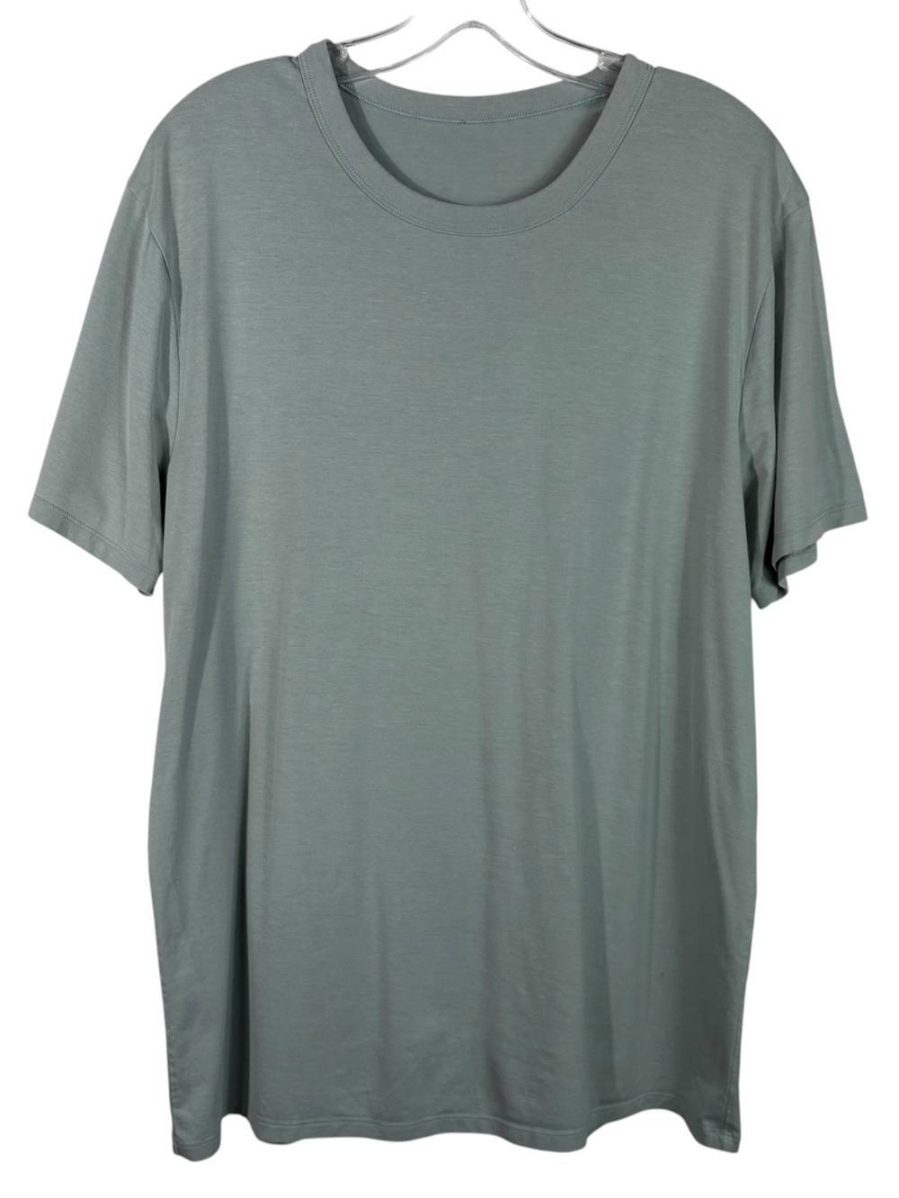 Lululemon Men's Light Seafoam Green Short Sleeve Athletic T-Shirt Athleisure XL